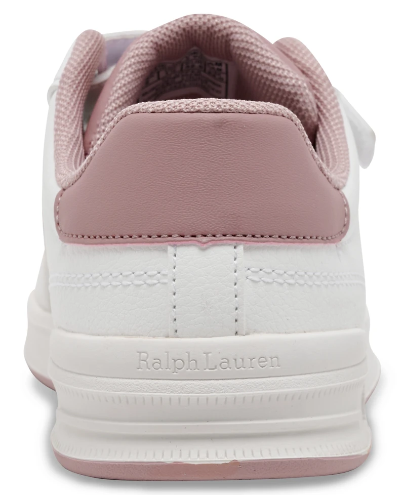 Polo Ralph Lauren Little Kids Heritage Court Iii T-Toe Casual Sneakers from Finish Line