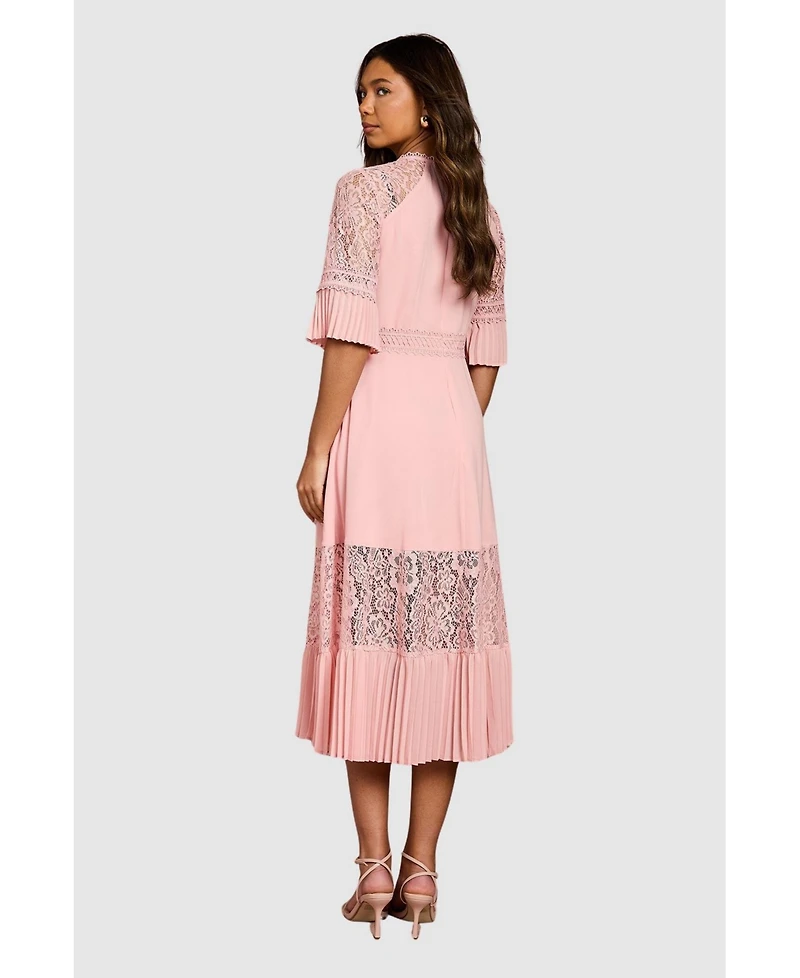 Coast Women's Lace Insert Midi Dress