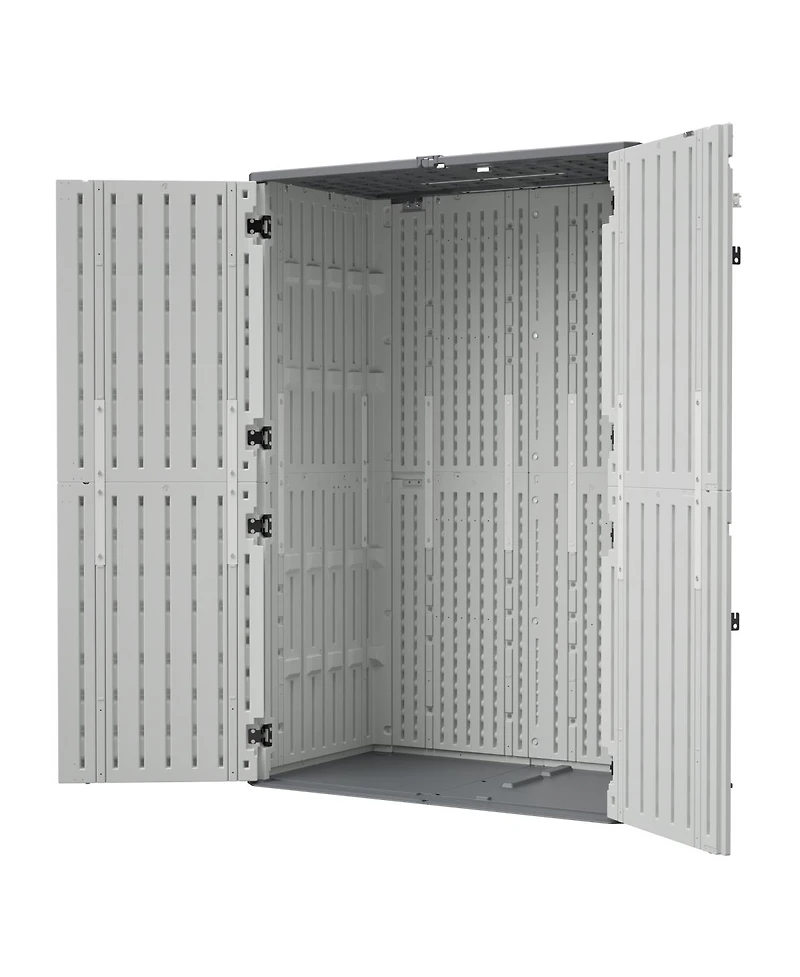 Streamdale Furniture Streamdale Rust Proof Resin Garden Equipment Storage - Weatherproof, Spacious, Uv Resistant