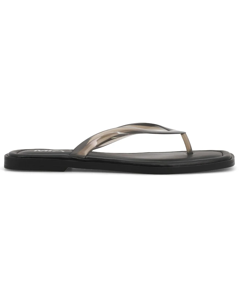Mia Women's Trixie Slip-On Flat Thong Sandals