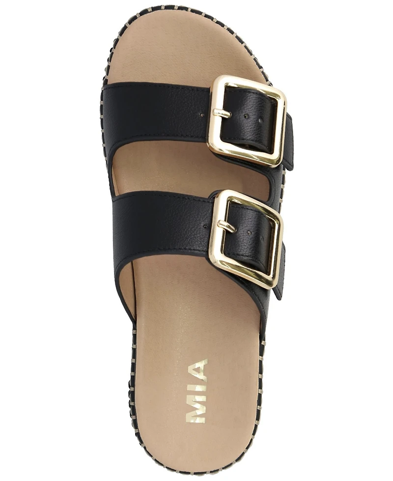 Mia Women's Jacinta Slip-On Flatform Casual Sandals