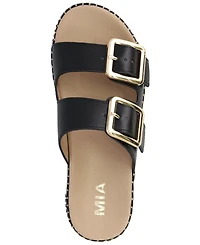 Mia Women's Jacinta Slip-On Flatform Casual Sandals