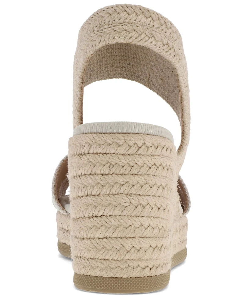 Mia Women's Barossa Horsebit Ankle-Strap Espadrille Wedge Sandals