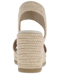 Mia Women's Barossa Horsebit Ankle-Strap Espadrille Wedge Sandals