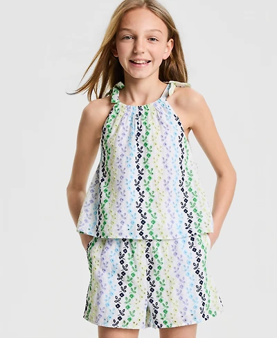 Cece Girls' 6-8 Halter Sleeveless Top