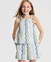 Cece Mommy Me Floral Maxi Dress Short Set