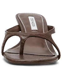 Steve Madden Women's Brienna Strappy Kitten Heel Sandals