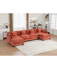 Streamdale Furniture Cloud Couch: Skin-friendly Chenille, Cloud-like Comfort, Modular Design