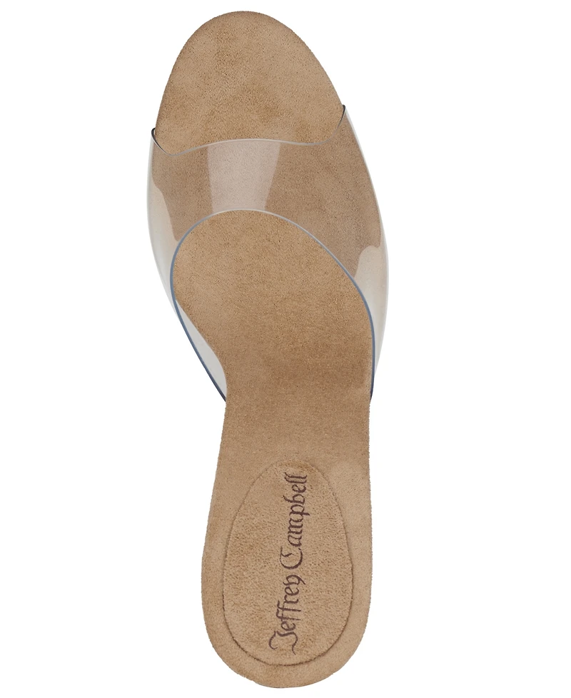 Jeffrey Campbell Women's Cendrillon Vinyl Slip-On Dress Sandals