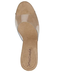 Jeffrey Campbell Women's Cendrillon Vinyl Slip-On Dress Sandals