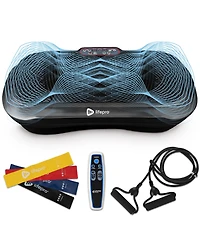 LifePro Vibration Plate Machine – Whole Body Workout w/ Loop Bands for Weight Loss & Toning