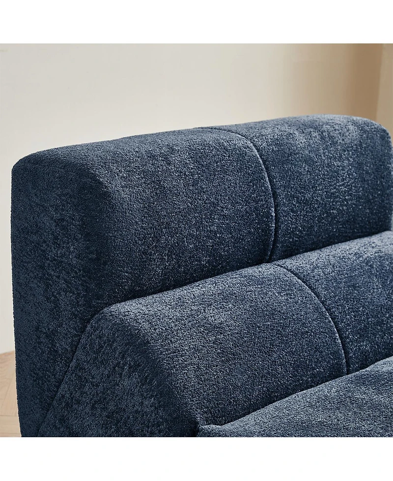 Streamdale Furniture Luxury Cloud-Soft Velvet Single Sofa Chair