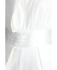 Coast Women's Strapless Bow Wide Leg Jumpsuit