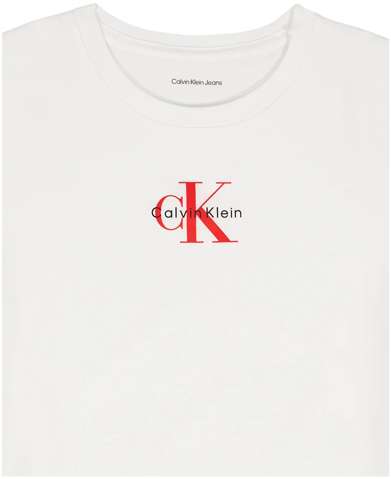 Calvin Klein Girls' 8-16 Short-Sleeve T-Shirt