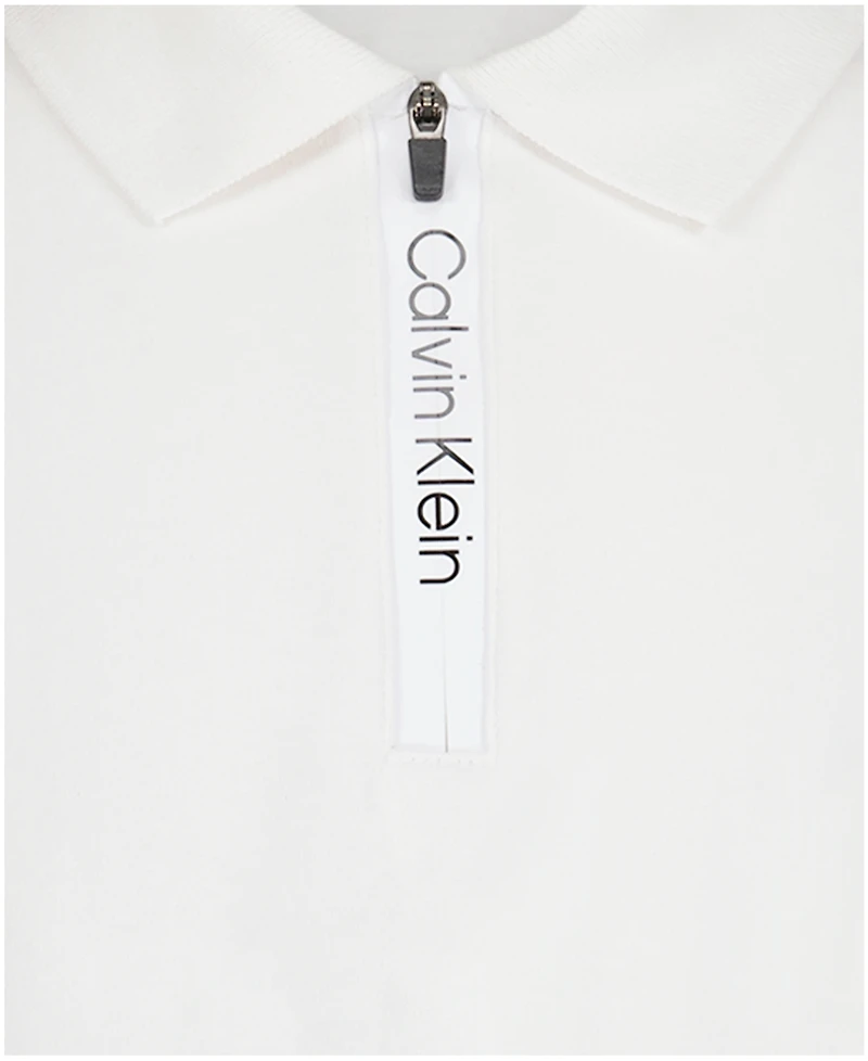 Calvin Klein Boys' 8-20 Short-Sleeve Polo Shirt
