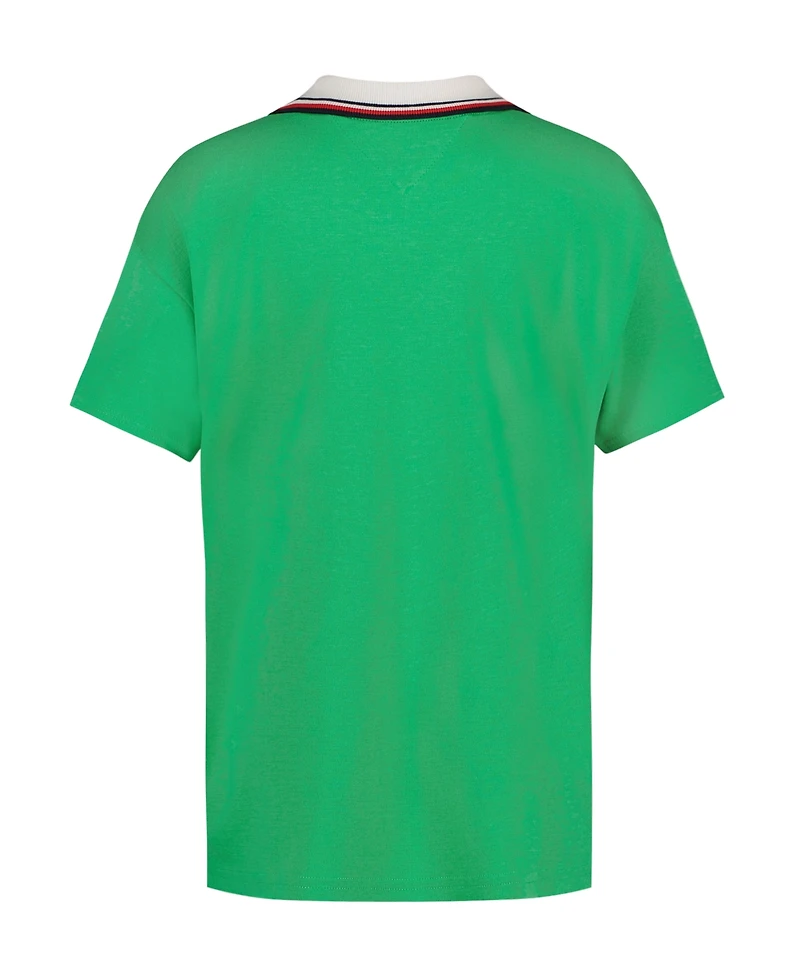 Tommy Hilfiger Boys' 10-20 Short-Sleeve Drop Shoulder Jersey