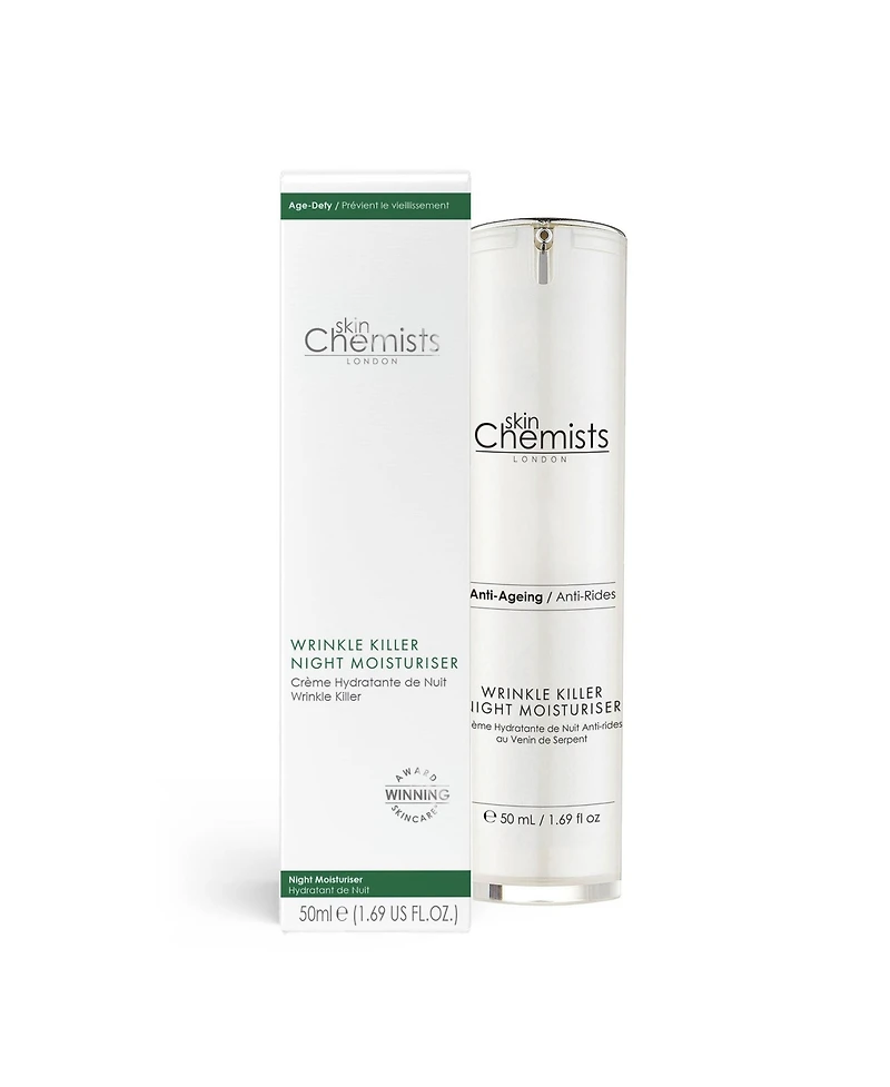 skinChemists Wrinkle Killer Anti-Aging Night Moisturizer 50ml
