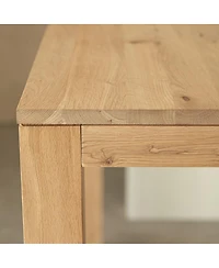 Tikamoon Eden solid oak bar table