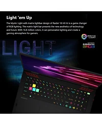 Msi Raider 18" Uhd 120Hz Gaming Laptop Intel Core Ultra 9 285HX Nvidia GeForce Rtx 5090 64GB Ram 2TB Ssd Storage Windows 11 Home