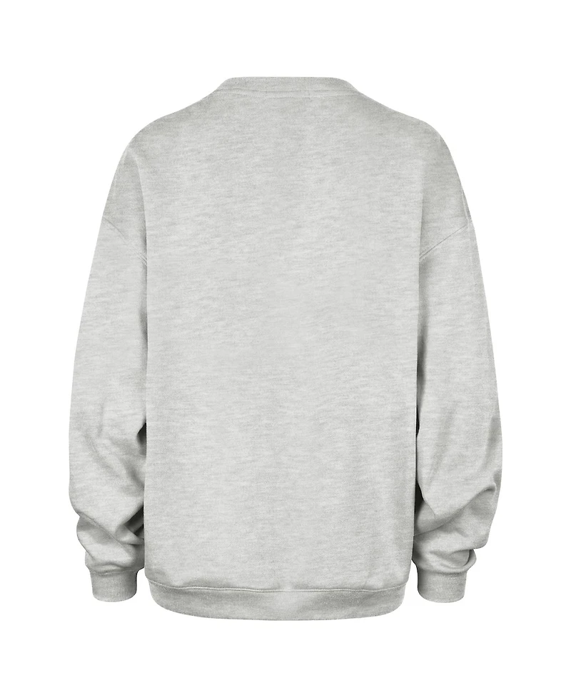 '47 Brand Women's Gray Georgia Bulldogs Icon Fleece Sweatshirt