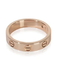 Pre-Owned Cartier Rose Gold Diamond Small Model Love Ring