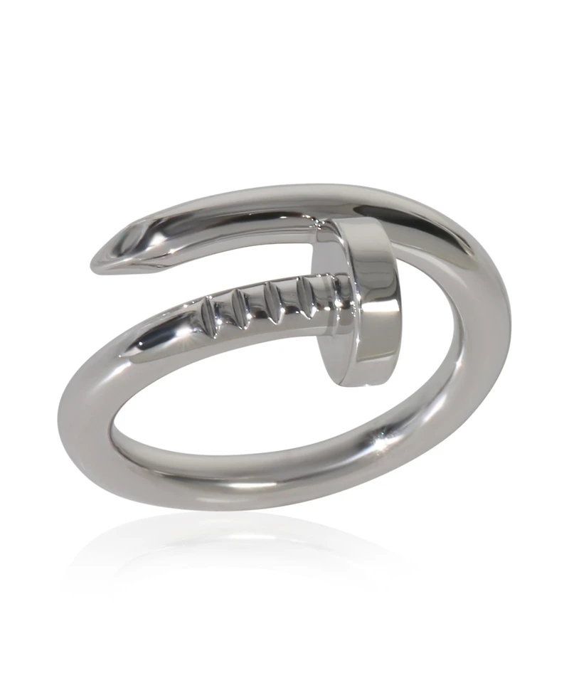 Pre-Owned Cartier White Gold Juste Un Clou Ring