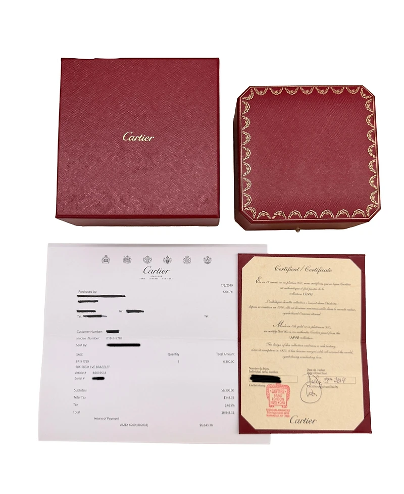 Pre-Owned Cartier Yellow Gold Love Bracelet