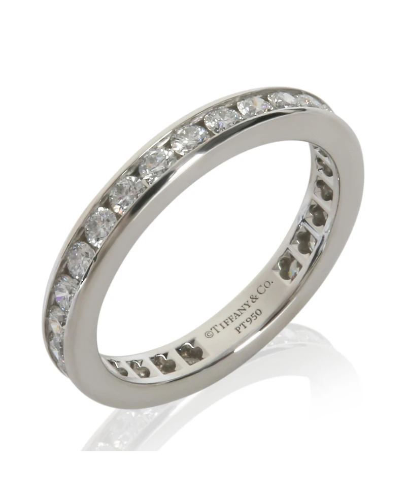 Pre-Owned Tiffany & Co Platinum Diamond Channel Set Eternity Band