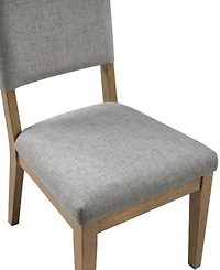 Selby 36.4" Rubberwood Upholstered Dining Chair