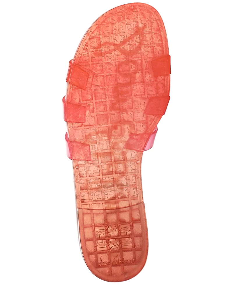 Sam Edelman Women's Bay Jelly Slide Flat Sandals