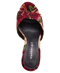 Madden Girl Women's Gibson High-Heel Slip-On Sandals
