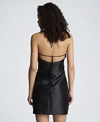 Kenneth Cole Women's Sleeveless Halter Neck Short Dress