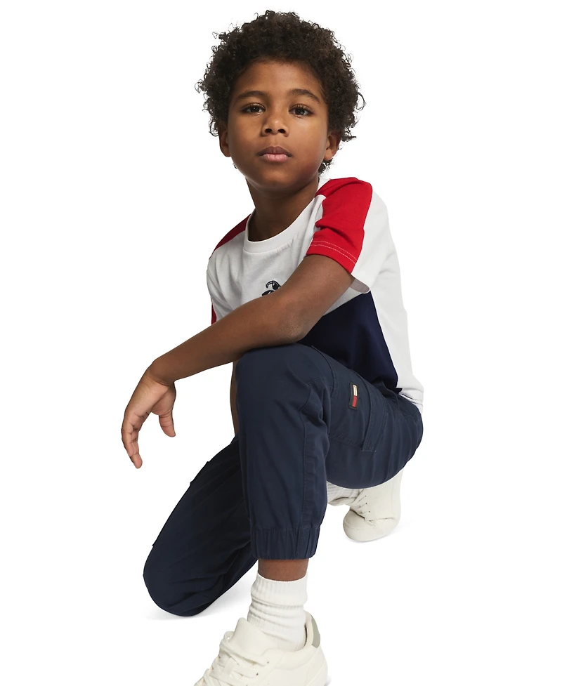 Tommy Hilfiger Boys' 2T-7 Short-Sleeve Crewneck T-Shirt