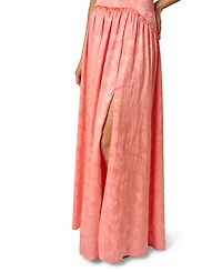 Woven Jacquard Long Dress