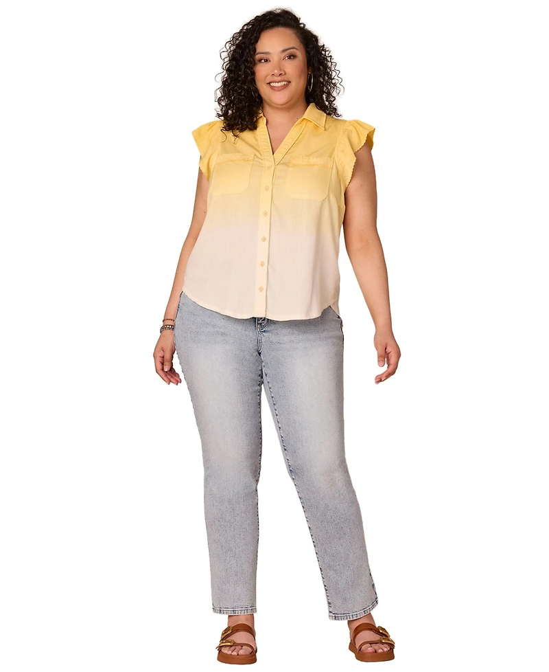 Democracy Plus Collared Neck Shirt