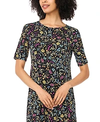 Vince Camuto Women's Crewneck Maxi Dress