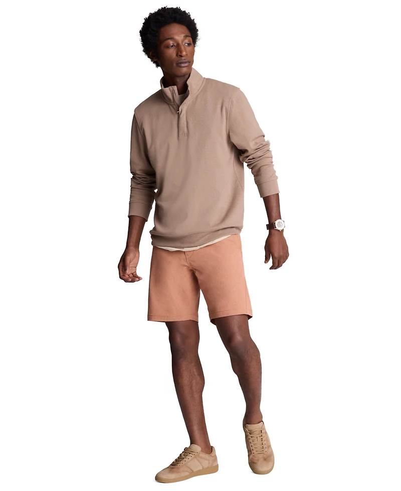 Kenneth Cole Men's Stand Collar Quarter Zip Sweater