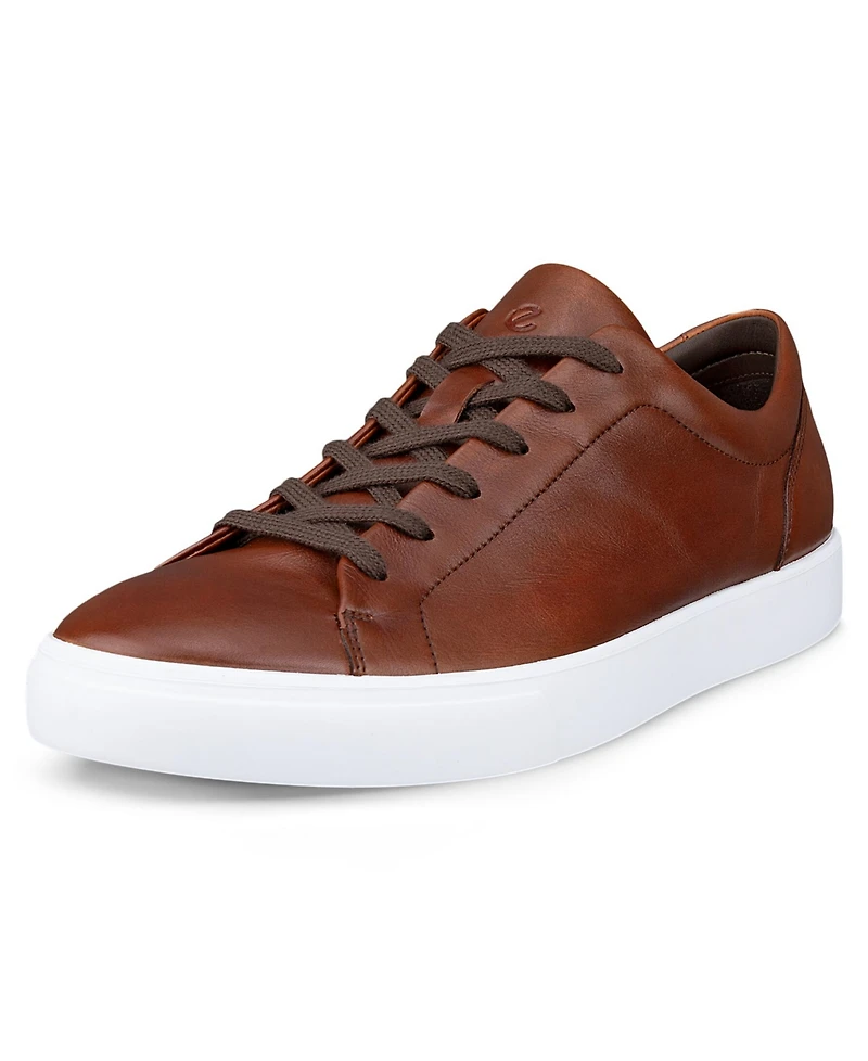 Ecco Men's Lace-Up Round Toe Sneakers