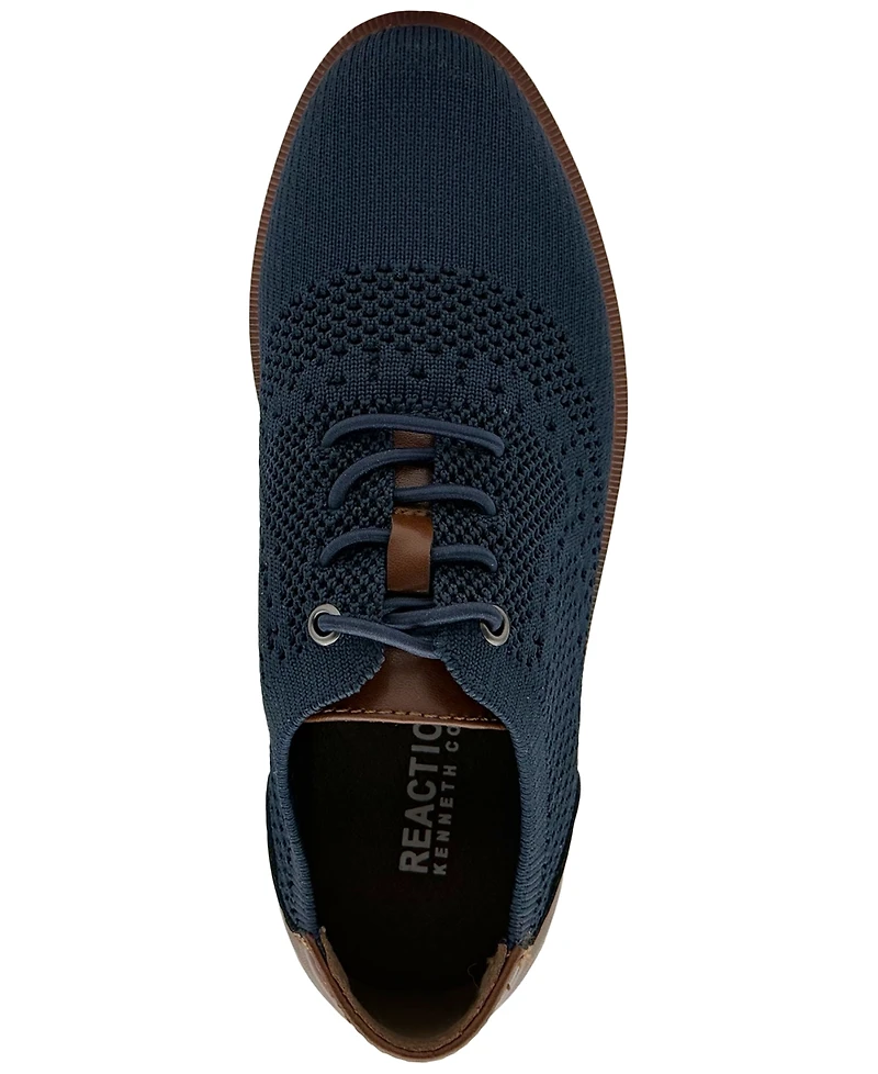 Kenneth Cole Reaction Boys' 1-13 Knit Lace-Up Dress Shoes