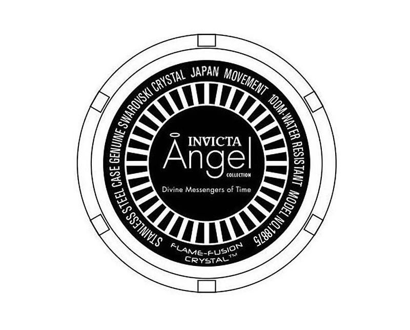 Invicta Women's 18875 Angel Quartz Pink Dial Watch