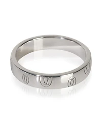 Pre-Owned Cartier White Gold Happy Birthday Band