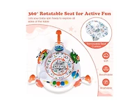 Slickblue Toddler Activity Center Jumper with Lights & Music Toys