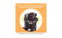 Baby Trend Kids Trend Hybrid Si 3-in-1 Combination Booster Car Seat with Side Impact Protection - Dash Plum