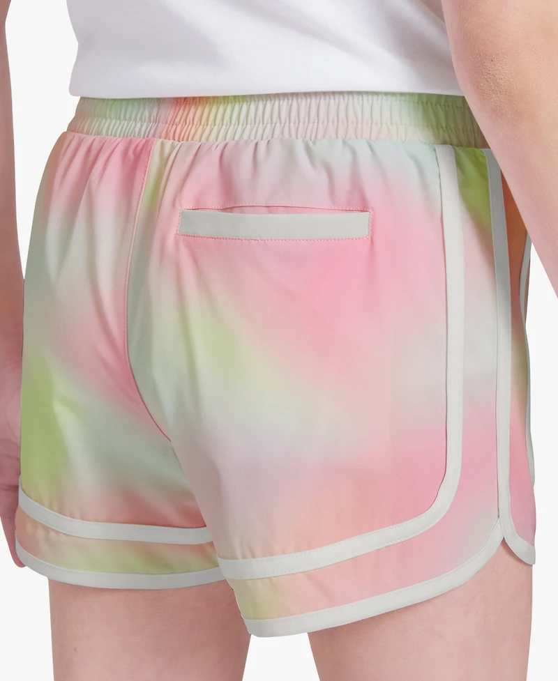 Champion Girls' 7-16 Printed Woven Varsity Pull-On Shorts