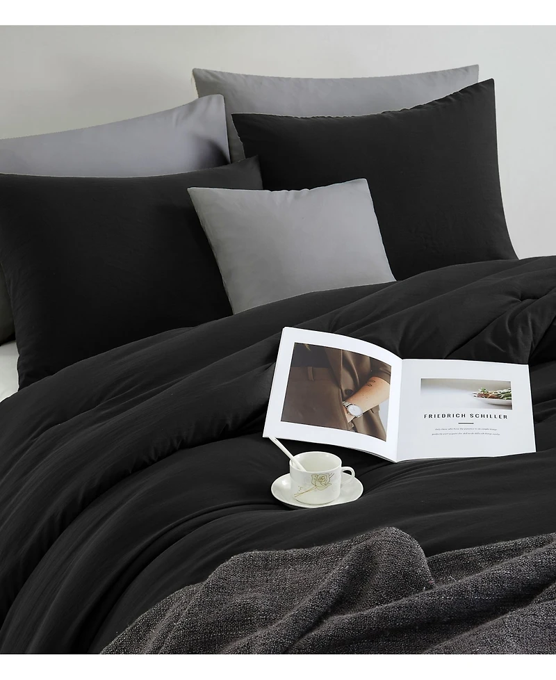 Stratford Park Anaya Solid 3-Pc. Comforter Set