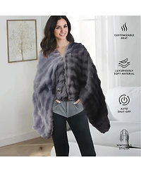Pursonic Heated Poncho & 6-Speed Deep Tissue Massager