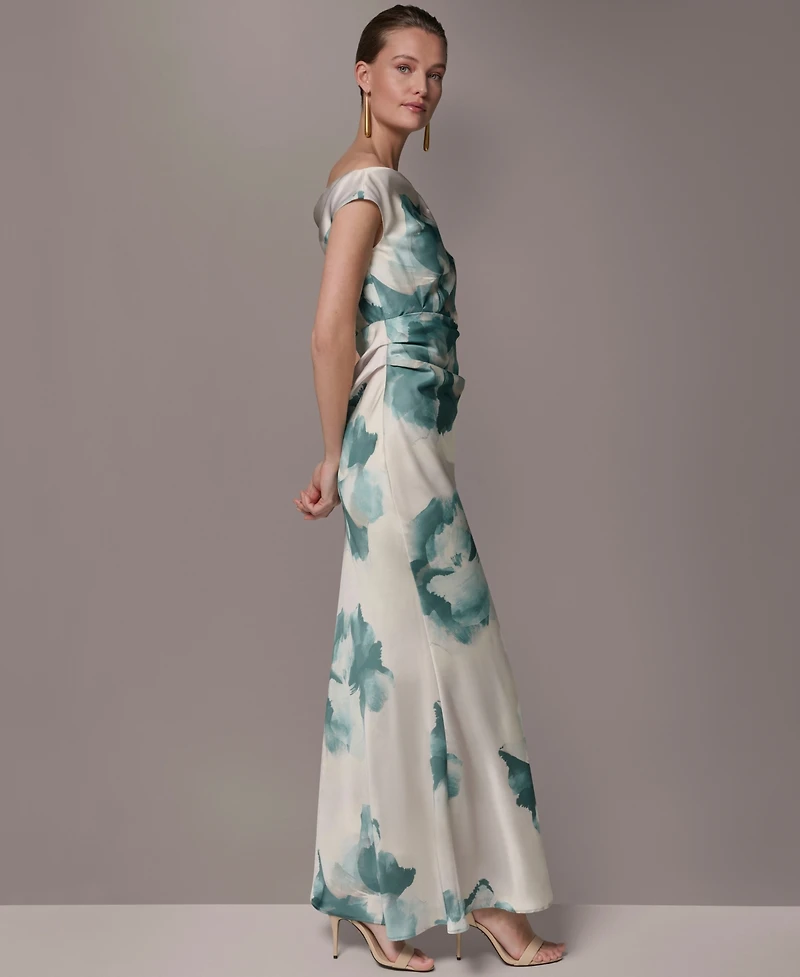 Donna Karan New York Women's Floral Gown