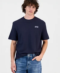 Guess Men's Seaside Paint Cotton Graphic T-Shirt