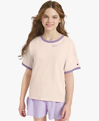 Champion Big Girls' 7-16 Crewneck T-Shirt