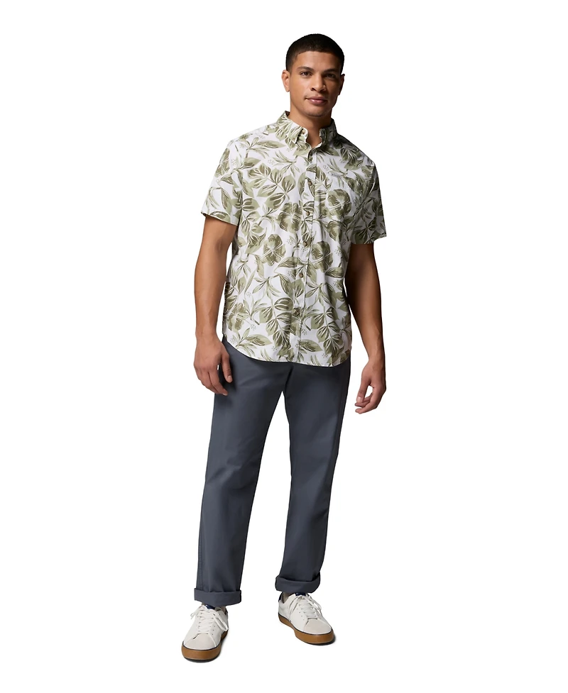 Columbia Men's Rapid Rivers Printed Short Sleeve Shirt